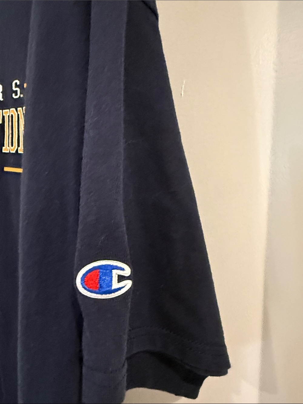 Champion Florida International University Panthers Mom T-Shirt - Navy & Yellow - Picture 4 of 7